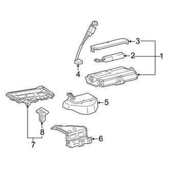 Lexus OE - Electrical - Communication System Components