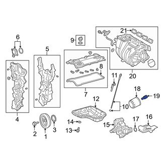 Lexus OE - Engine Oil Filter Adapter