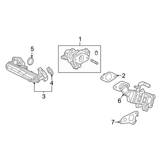 Lexus OE - Emission System - EGR System