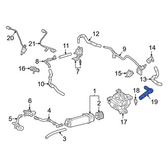 Lexus OE - PCV Valve Hose