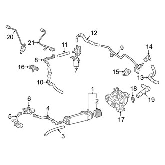 Lexus OE - Emission System - Emission Components (Base / F Sport)