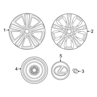 Lexus OE - Wheels (F Sport)