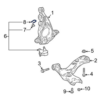Lexus OE - Front Suspension Ball Joint Lock Pin
