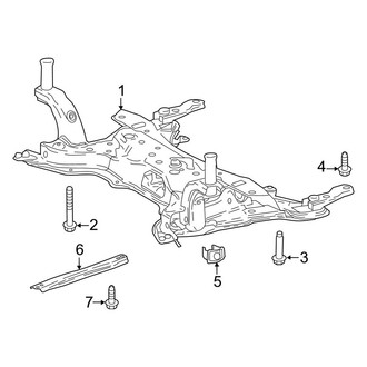 Lexus OE - Front Suspension - Suspension Mounting