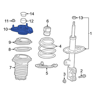 Lexus OE - Front Suspension Strut Mount