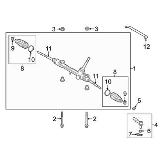 Lexus OE - Steering Gear & Linkage