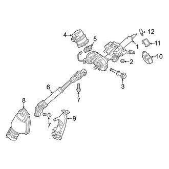 Lexus OE - Steering Column Assembly (Manual Tilt)