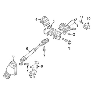Lexus OE - Steering Column Assembly (Power Tilt)