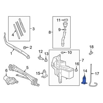 Lexus OE - Windshield Washer Pump