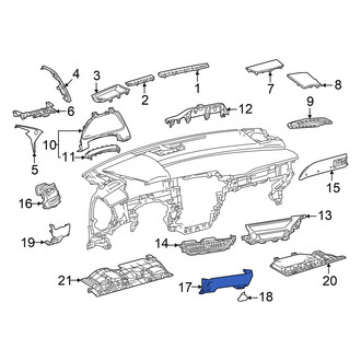 Lexus OE - Center Instrument Panel Trim Panel