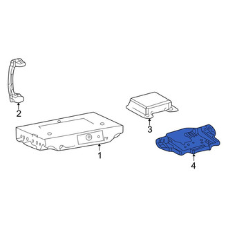 Lexus OE - GPS Navigation System Antenna Bracket