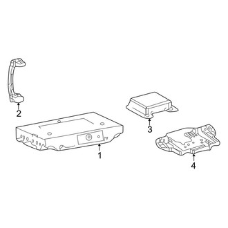 Lexus OE - Instrument Panel - Navigation System Components (Base / F Sport Design / F Sport Handling / Premium)