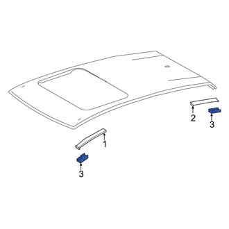Lexus OE - Roof Drip Molding Clip