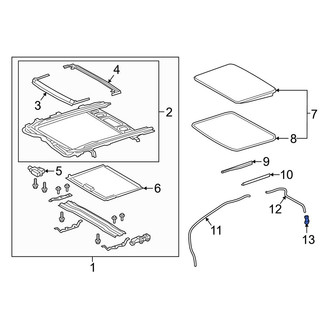 Lexus OE - Sunroof Drain Hose Grommet