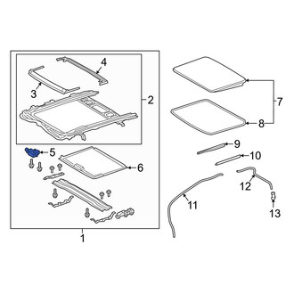 Lexus OE - Sunroof Motor