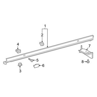 Lexus OE - Pillars, Rocker & Floor - Exterior Trim