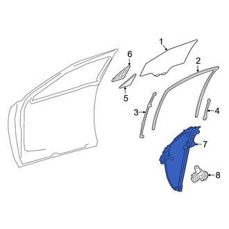 Lexus OE - Front Left Window Regulator