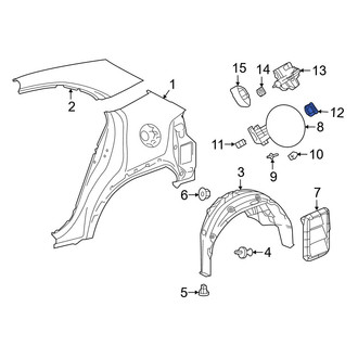 Lexus OE - Fuel Door Latch Sleeve