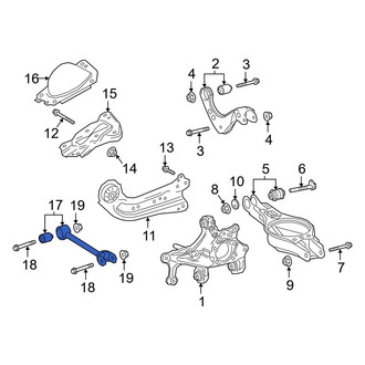 Lexus OE - Rear Suspension Track Bar