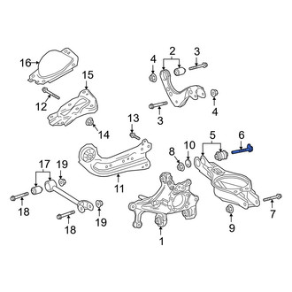 Lexus OE - Lower Inner Suspension Control Arm Bolt
