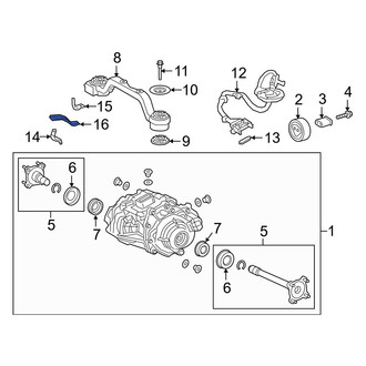 Lexus OE - Hybrid Electric Motor Wiring Harness Bracket