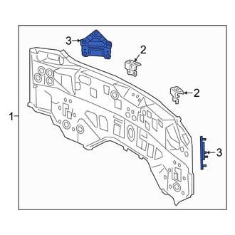 Lexus OE - Blind Spot Detection System Warning Sensor Bracket