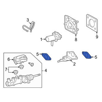 Lexus OE - Power Brake Booster Gasket