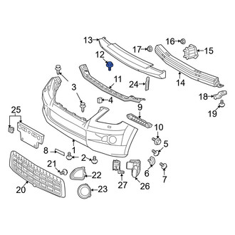 Lexus OE - Starter Heat Shield Bolt