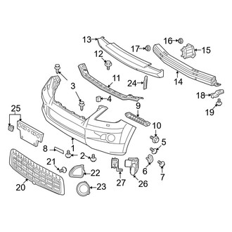 Lexus OE - Front Bumper - Bumper & Components