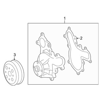 Lexus OE - Cooling - Water Pump
