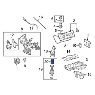 Lexus OE - Engine Oil Filter Element
