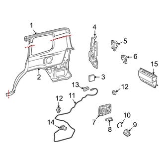 Lexus OE - Quarter Panel & Components