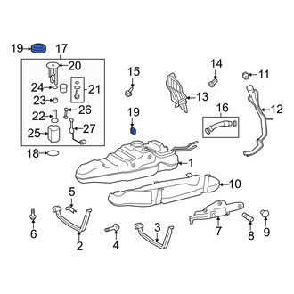 Lexus OE - Fuel Tank Lock Ring
