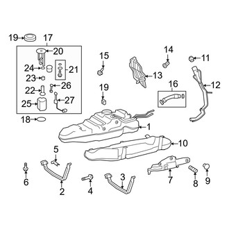 Lexus OE - Fuel System Components
