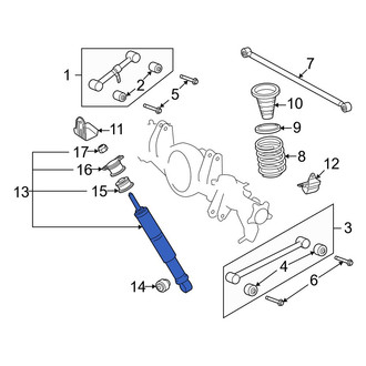 Lexus OE - Rear Suspension Shock Absorber