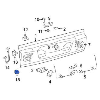 Lexus OE - Rear Anti-Theft Alarm Siren