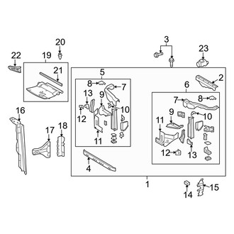 Lexus OE - Radiator Support