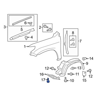 Lexus OE - Grille Bolt