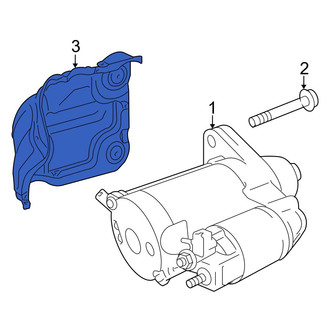 Lexus OE - Starter Heat Shield