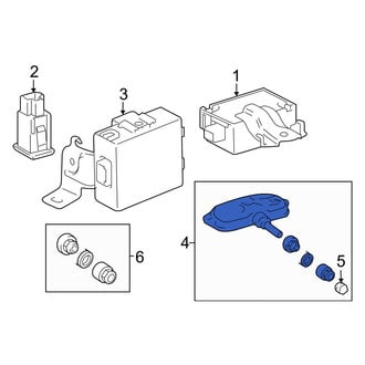 Lexus OE - Tire Pressure Monitoring System (TPMS) Sensor