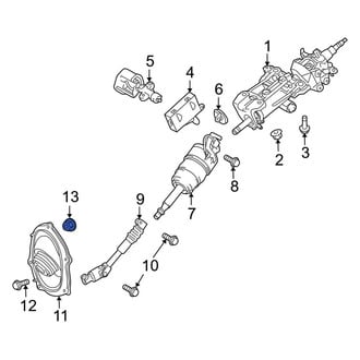 Lexus OE - Blind Spot Detection System Warning Sensor Nut