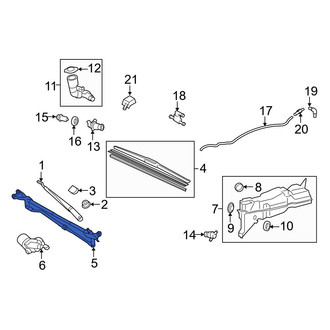 Lexus OE - Wiper Linkage