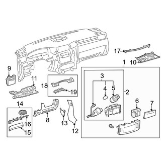 Lexus OE - Instrument Panel Components