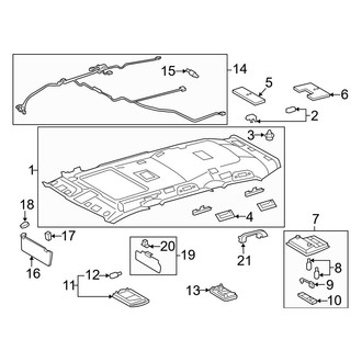 Lexus OE - Roof - Interior Trim