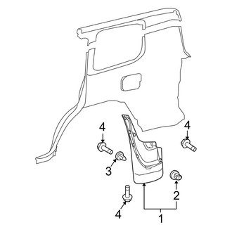Lexus OE - Quarter Panel - Exterior Trim