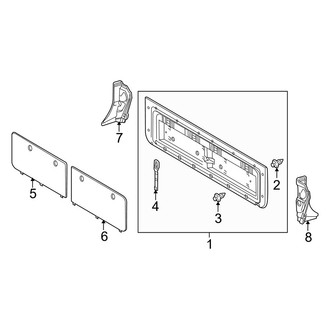 Lexus OE - Tail Gate - Interior Trim