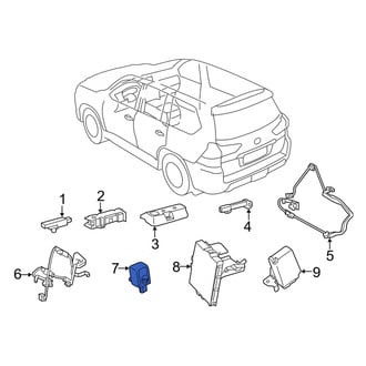 Lexus OE - Anti-Theft Alarm Siren
