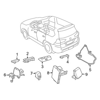 Lexus OE - Electrical - Keyless Entry Components