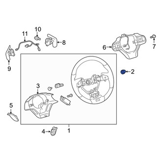 Lexus OE - Steering Wheel Nut