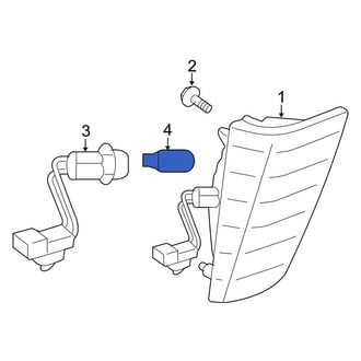 Lexus OE - Back Up Light Bulb